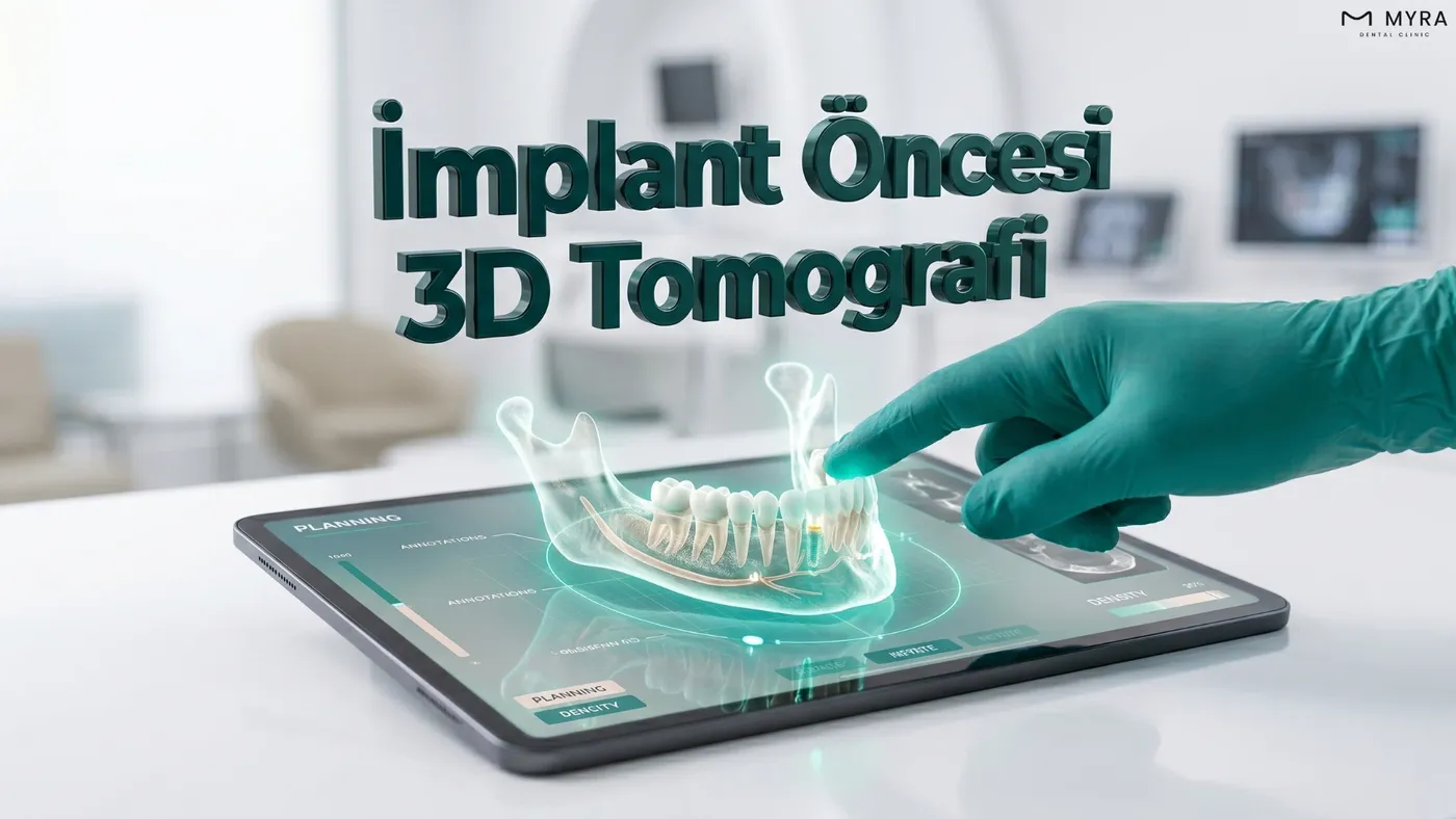 Çene kemiğinin dijital tomografi ile analiz edilmesi