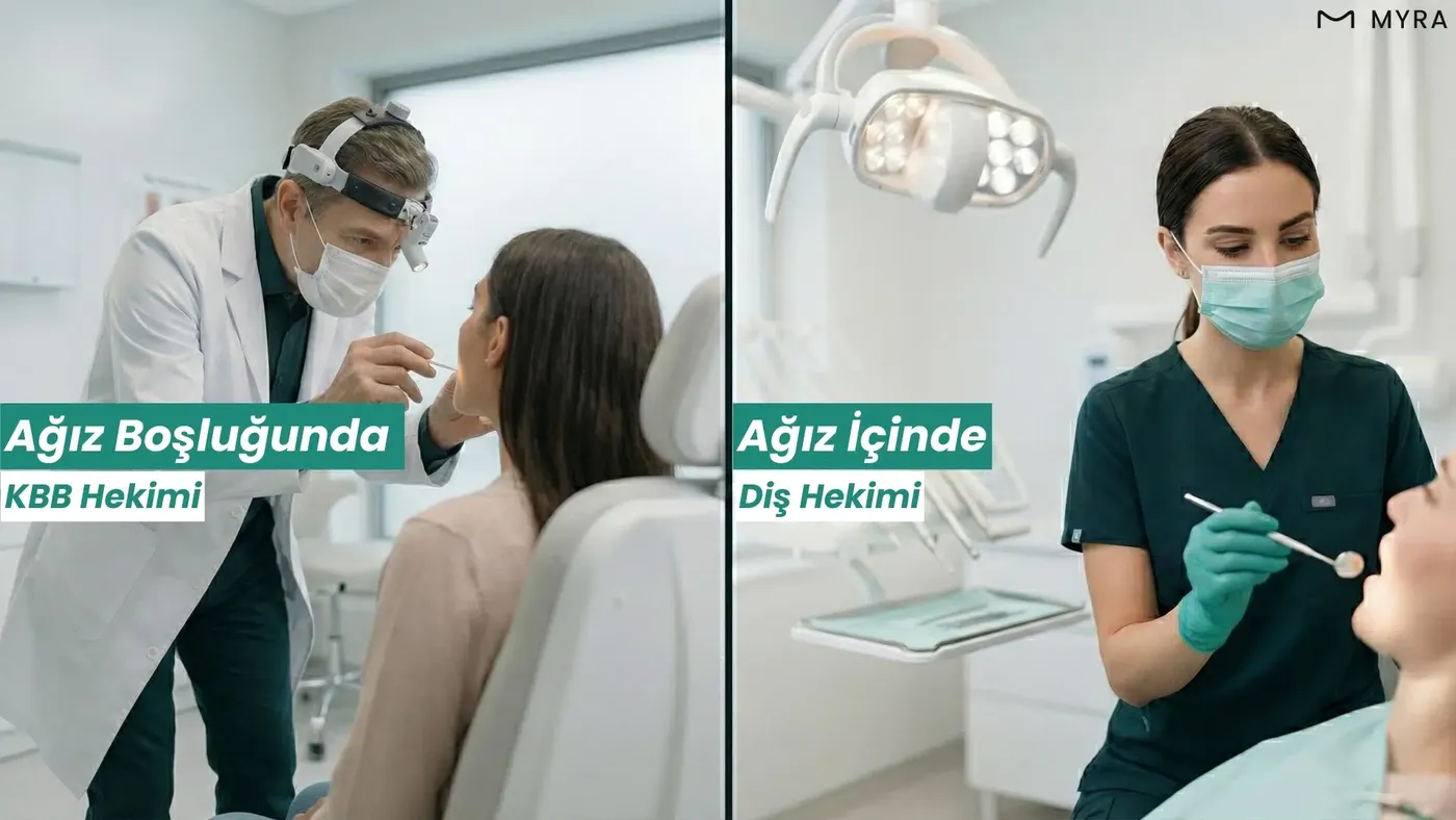 Ağız kokusu için Diş hekim muayenesi
