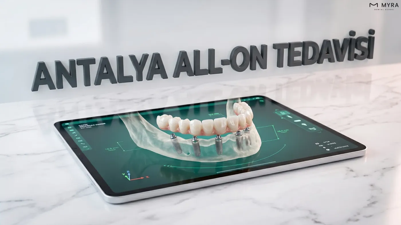 Antalya Myra Dental klinikte implant tedavisi