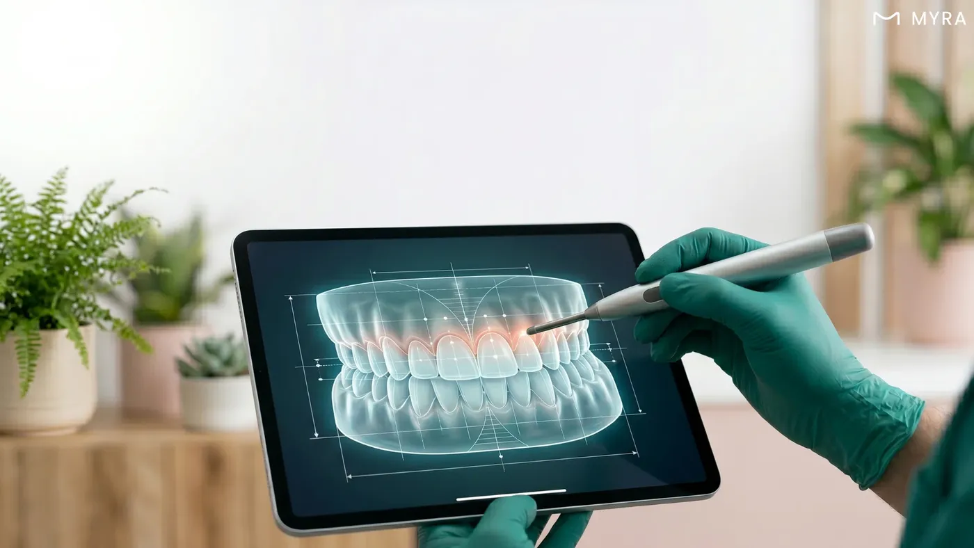 Antalya Myra Dental’de diş eti estetiği uygulaması