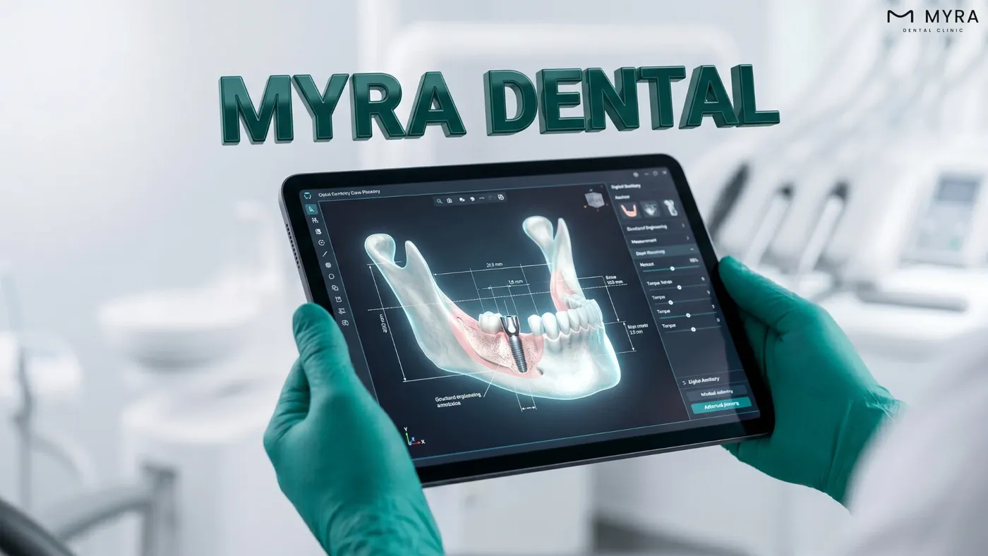 Antalya Myra Dental klinikte implant uygulaması