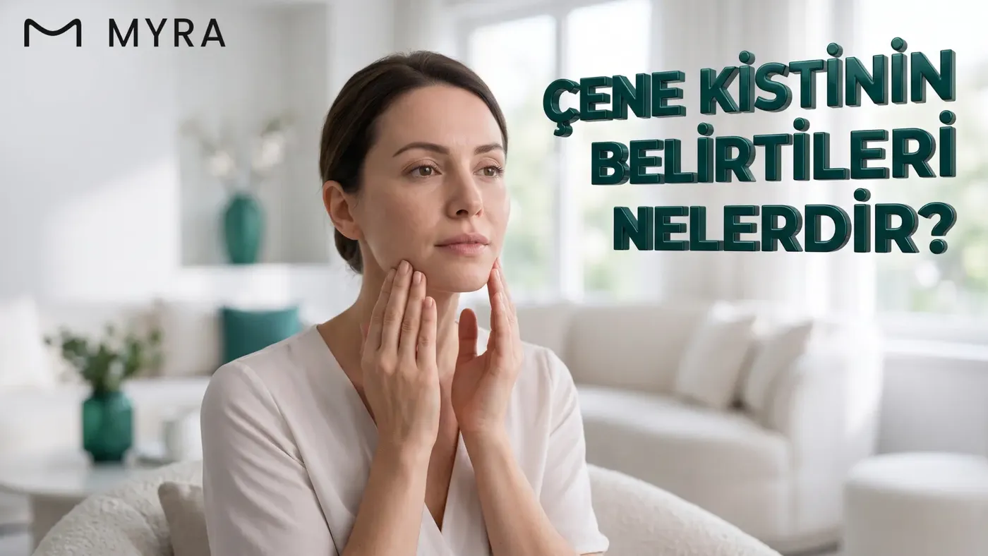 Çenesinde şişlik ve ağrı hisseden hasta