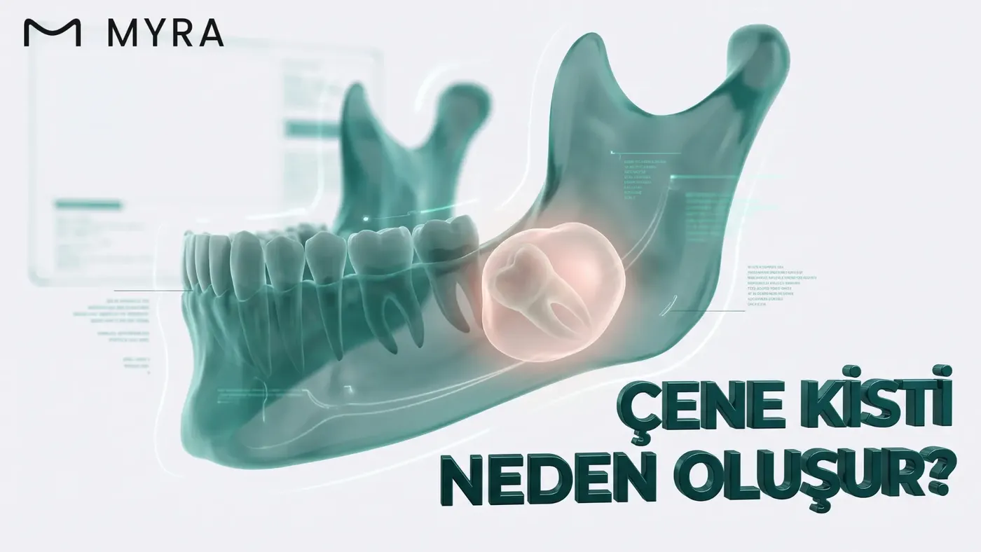 Gömülü yirmi yaş dişi çevresinde gelişen çene kisti