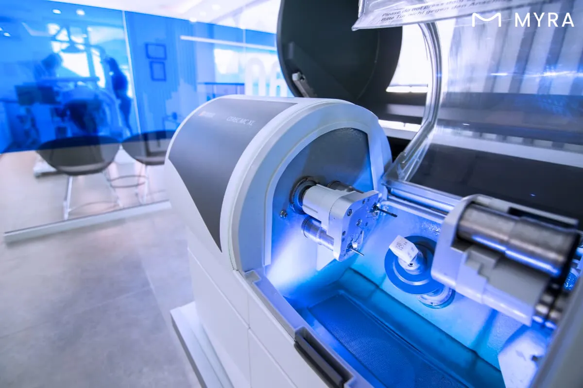 CEREC Sistemi ile Aynı Gün Dijital Kuron Uygulaması