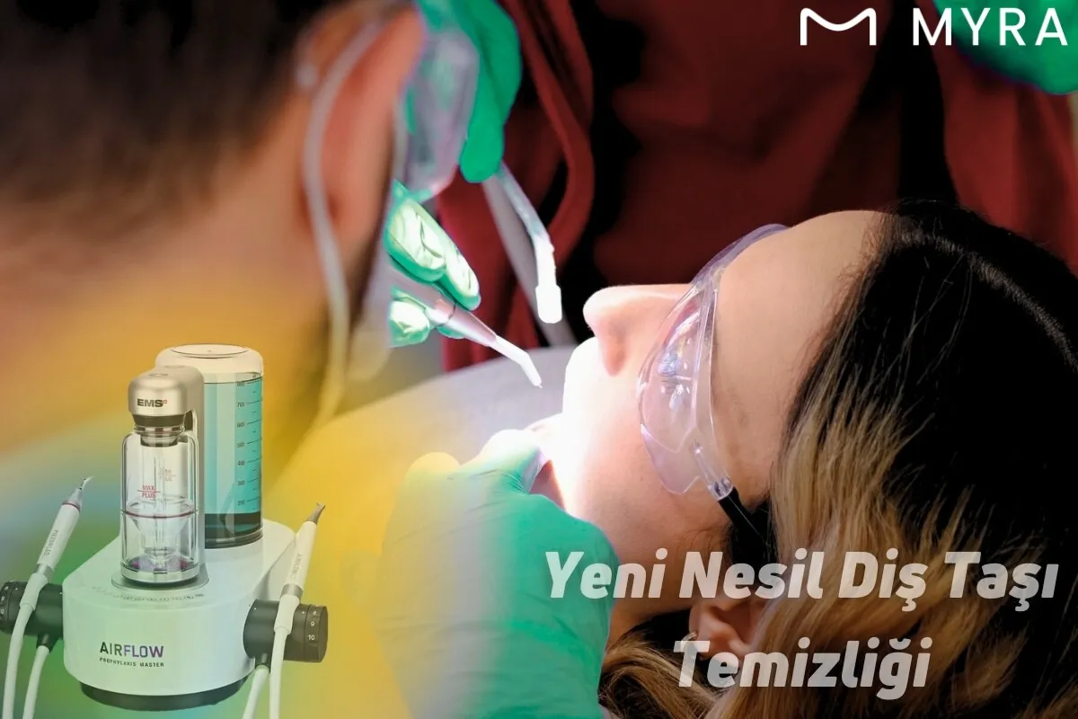 Diş taşı birikimiyle başlayan enfeksiyonun temizlenmesi