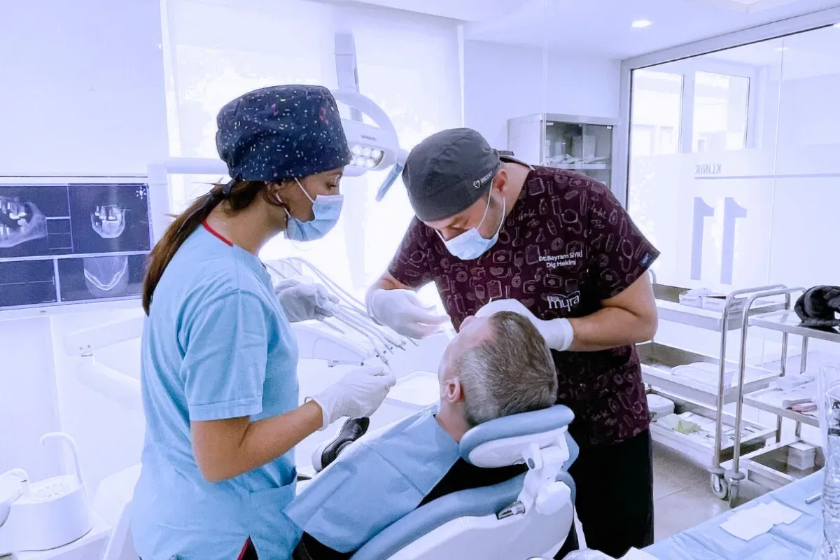 Dental işlemler sırasında genel anestezi uygulanan hasta