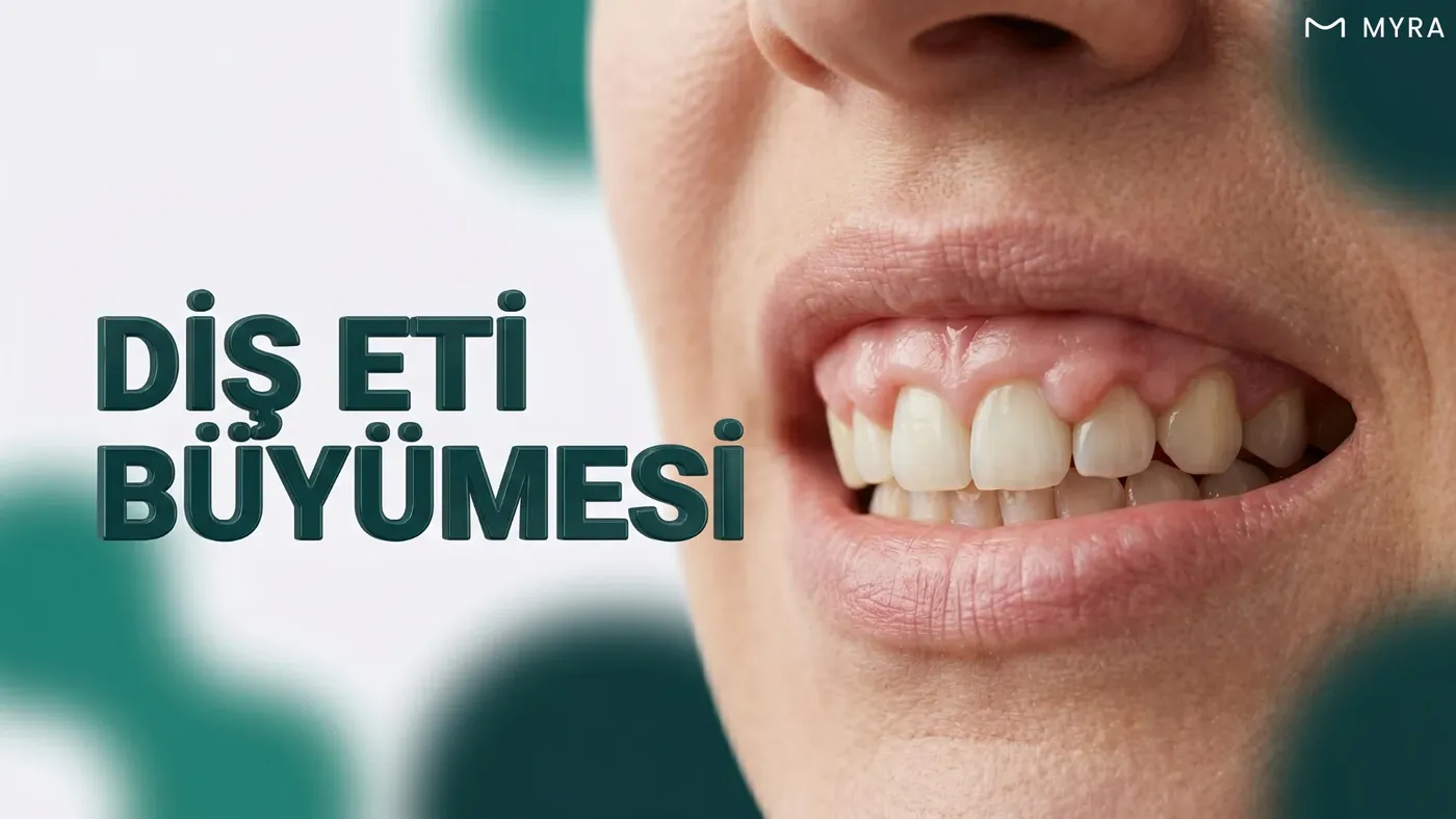 Diş eti büyümesi yaşayan hasta