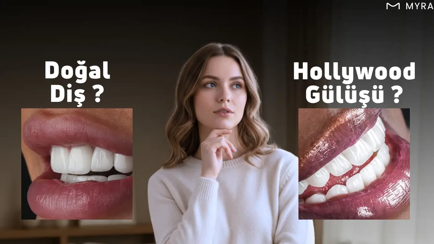 Gülüş tasarımı öncesi nasıl bir stil istediğinizi belirleyin
