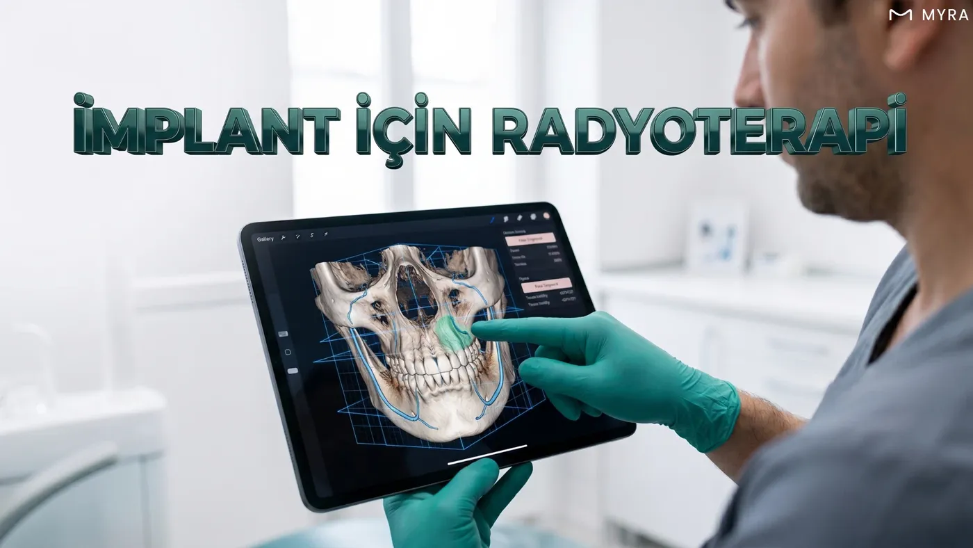 Baş-boyun radyoterapisi sonrası implant planlaması