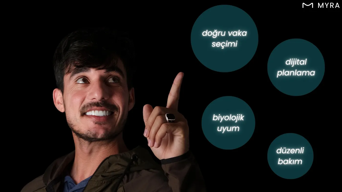 Zirkonyum kaplamada komplikasyonları önleme